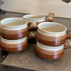 Vintage French onion soup bowl